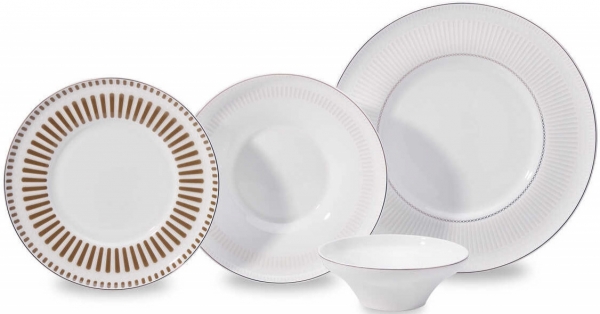 Korkmaz Bella Collection A8163 60 Parça Yemek Takımı