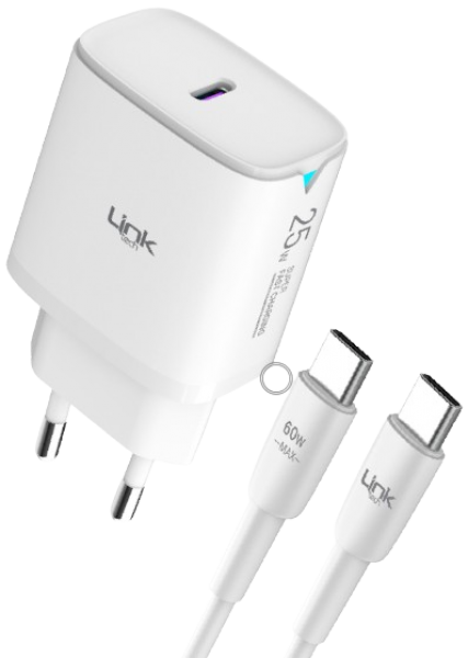 LinkTech C311 Şarj Aleti (USB Type-C)