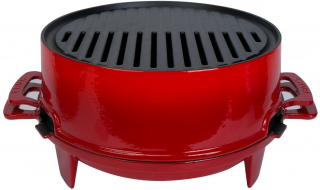 Lava Döküm Yuvarlak Izgara Mangal