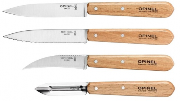 Opinel OP-001300 Mutfak Bıçağı Seti 4 Parça