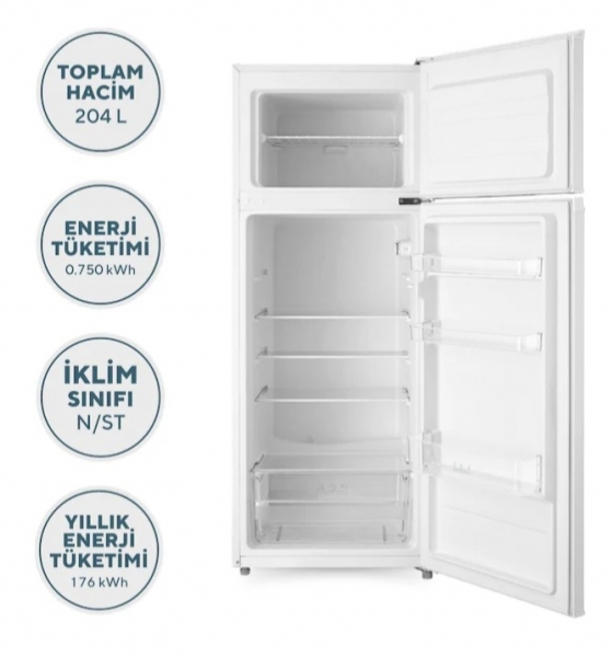Kumtel HTMF-210 Buzdolabı