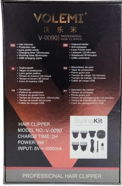 Volemi V-0090 Saç Kesme Makinesi