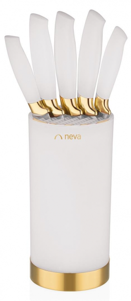 Neva N3241 Lilyum Gold Silindir Bıçak Seti 6 Parça