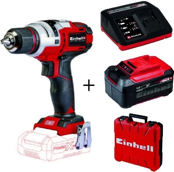 Einhell TE-CD 18 Li E (1x5.2Ah) Akülü Matkap (1 Akülü / 5.2 Ah)
