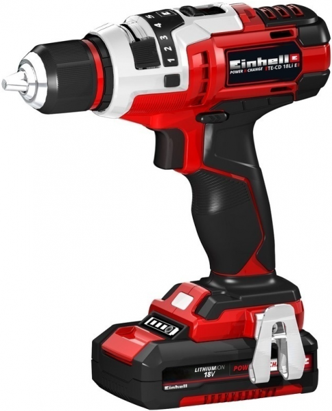 Einhell TE-CD 18 Li E (1x2.5Ah) Akülü Matkap (1 Akülü / 2.5 Ah)