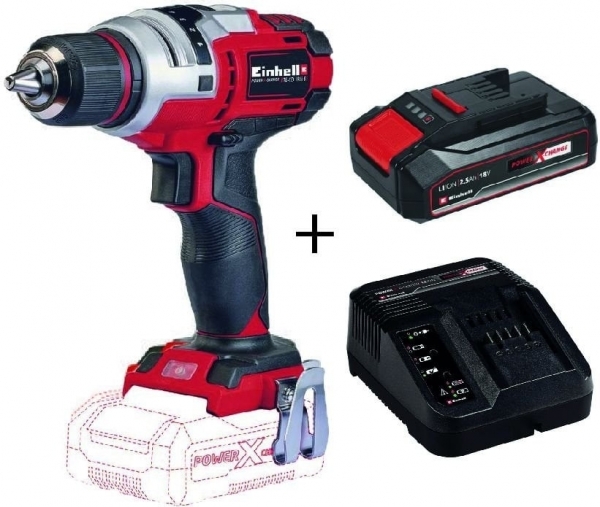 Einhell TE-CD 18 Li E (1x2.5Ah) Akülü Matkap (1 Akülü / 2.5 Ah)