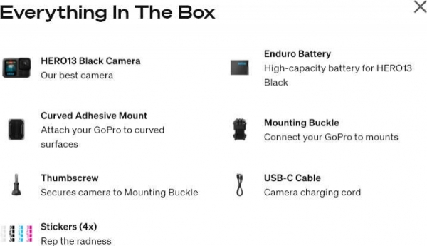 GoPro HERO 13 Black Aksiyon Kamera