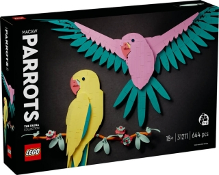 LEGO Art 31211 The Fauna Collection Macaw Parrots