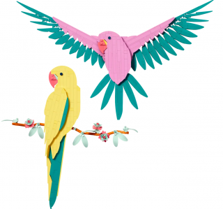 LEGO Art 31211 The Fauna Collection Macaw Parrots