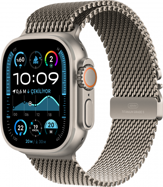 Apple Watch Ultra 2 2024 Milano Loop Akıllı Saat