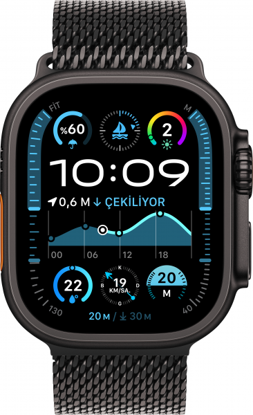 Apple Watch Ultra 2 2024 Milano Loop Akıllı Saat