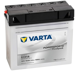 Varta Powersports 51913 12V 19Ah