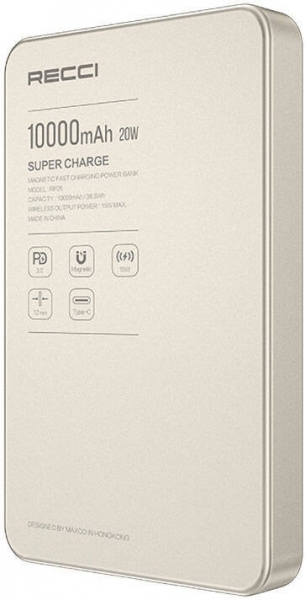 Recci RP26 10000 mAh Powerbank