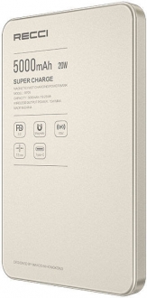 Recci RP25 5000 mAh Powerbank
