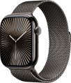 Apple Watch Series 10 Cellular 46mm Titanyum Kasa ve Milano Loop resim