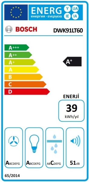 Bosch DWK91LT60 Davlumbaz