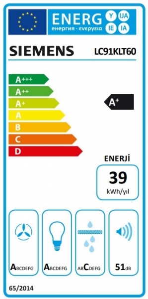 Siemens LC91KLT60 Davlumbaz