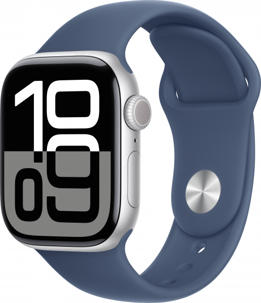 Apple Watch Series 10 Cellular 42mm Alüminyum Kasa ve Spor Kordon Akıllı Saat