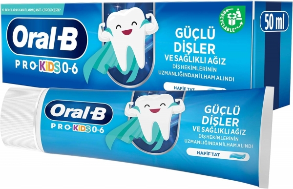 Oral-B Pro Kids Güçlü Dişler 50 ml