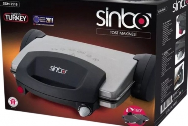 Sinbo SSM-2518 Tost Makinesi
