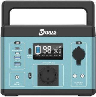 Orbus 300W Taşınabilir Güç İstasyonu