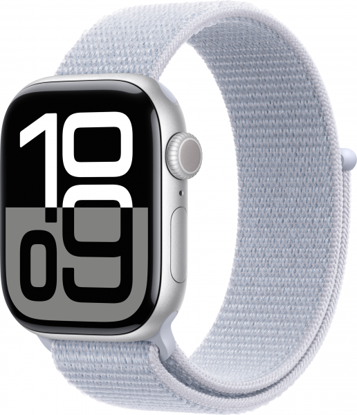 Apple Watch Series 10 Cellular 42mm Alüminyum Kasa ve Spor Loop Akıllı Saat