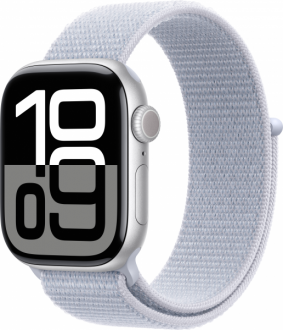 Apple Watch Series 10 Cellular 46mm Alüminyum Kasa ve Spor Loop Akıllı Saat