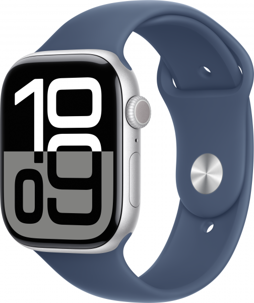 Apple Watch Series 10 42mm Alüminyum Kasa ve Spor Kordon Akıllı Saat