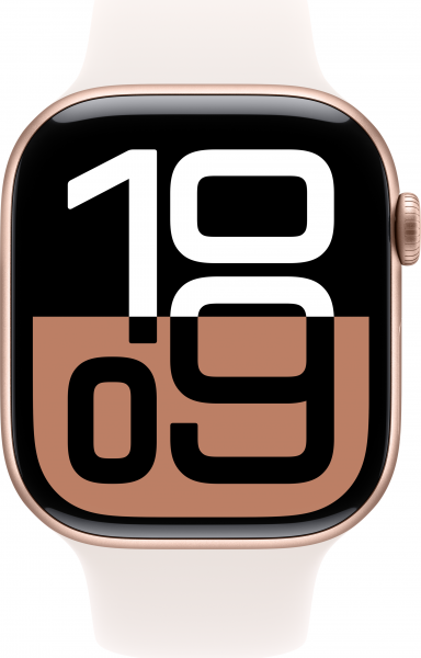 Apple Watch Series 10 46mm Alüminyum Kasa ve Spor Kordon Akıllı Saat