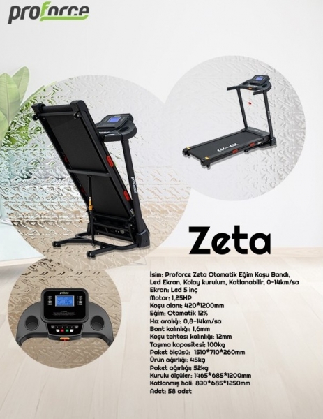 Proforce Zeta Koşu Bandı
