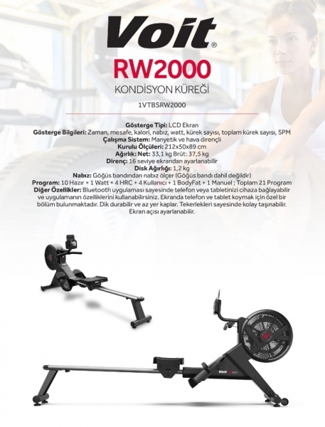 Voit RW2000 Kondisyon Küreği