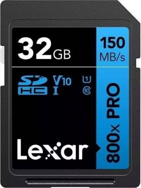 Lexar High-Performance 800x Pro Blue Series SD (32 GB)
