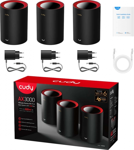Cudy M3000 3'lü Router