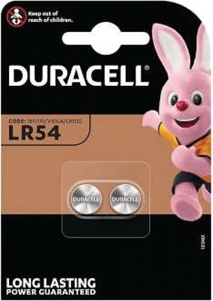 Maxell Duracell LR54 2'li Düğme Pil