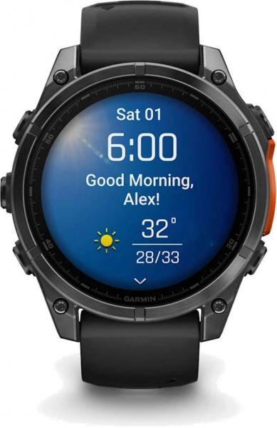 Garmin Fenix 8 47mm Aktivite Saati