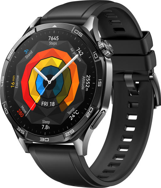 Huawei Watch GT 5 Siyah (46mm) Akıllı Saat