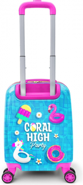 Coral High Havuz Parti Desenli Çocuk Valizi