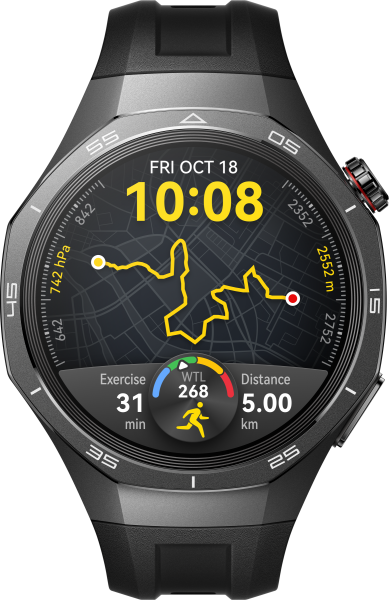 Huawei Watch GT 5 Pro Siyah (46mm) Akıllı Saat