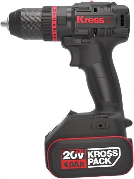 Kress KUC30 Akülü Matkap (4 Ah / 2 Akülü)