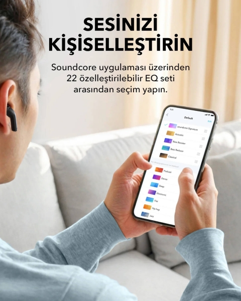 Anker Soundcore K20i Tam Kablosuz Kulaklık
