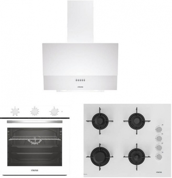 Altus Beyaz Ankastre Set ALA 159 DHW + Ala 321 W + ALA 540 W