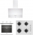 Altus Beyaz Ankastre Set ALA 159 DHW + Ala 321 W + ALA 540 W