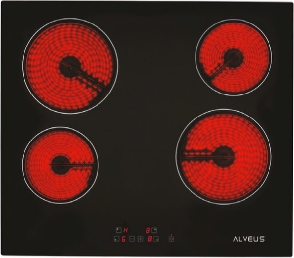 Alveus Alpha Siyah Ankastre Set ALV GLS VIT + ALV MFA 614 + ALV MOD W
