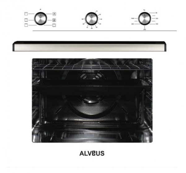 Alveus Gardenya Beyaz Ankastre Set ALV GLS 640 + MFA 614 KWH + MOD F17