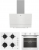 Beko Beyaz Ankastre Set BOCD T 6011 EB + BFC 220 HB + BDE 6050 HB