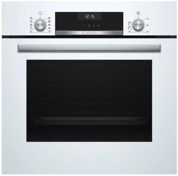 Bosch Beyaz Ankastre Set POP6C2O10O + HBJ558YW0T + DWK65AD20R