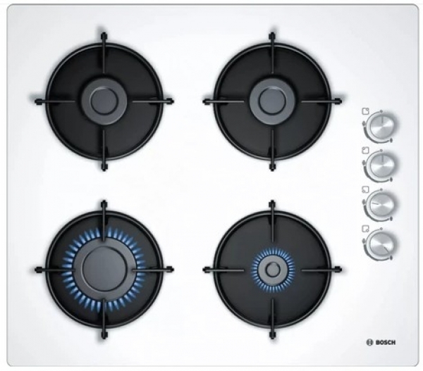 Bosch Beyaz Ankastre Set POP6C2O10O + HBJ558YW0T + DWK65AD20R