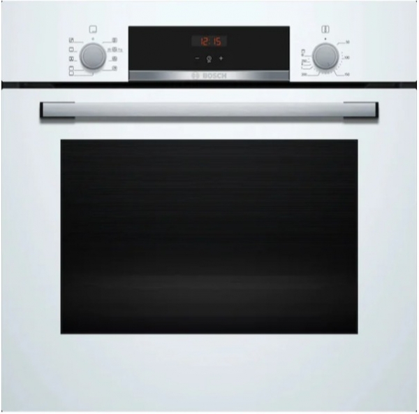 Bosch Beyaz Ankastre Set POP7C2O12O + HBF534EW3T + DWK64PJ20T