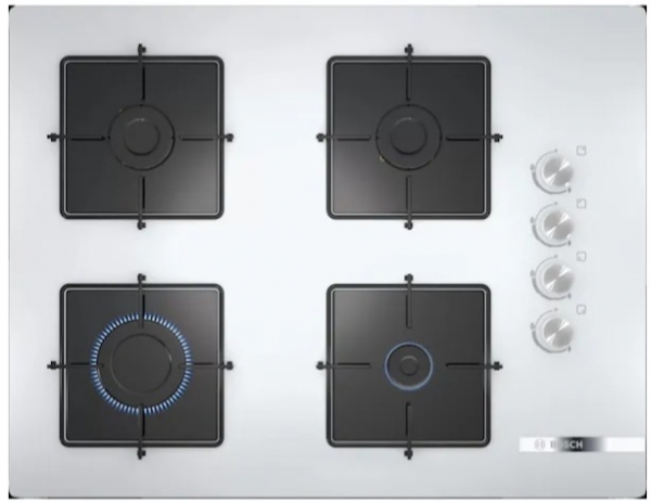 Bosch Beyaz Ankastre Set POP7C2O12O + HBF514BW1T + DWK64PJ20T