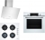 Bosch Beyaz İnci Ankastre Set POP6C2O10O + HBF514BW1T + DWK64PJ20T